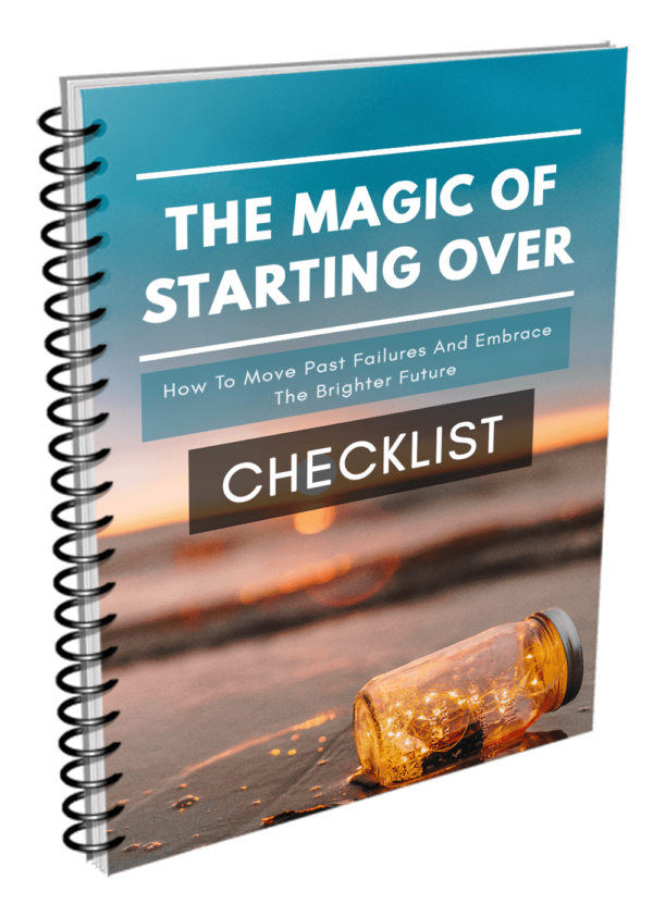 The Magic Of Starting Over Checklist